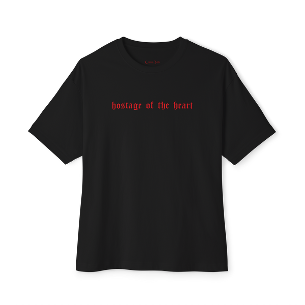 Hostage of the heart - boxy tee